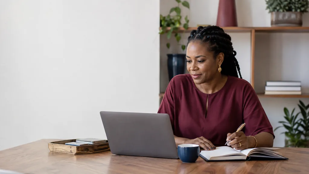 SME founder developing a business growth plan